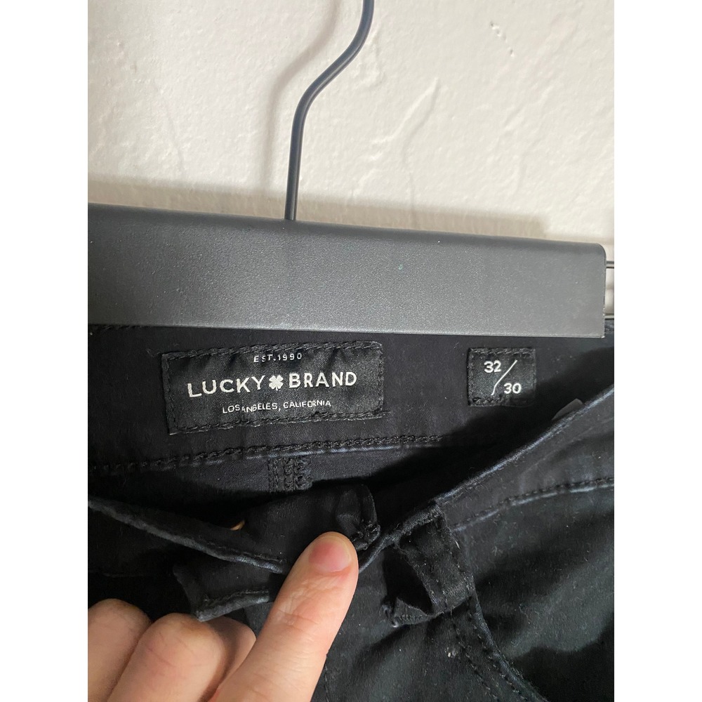Lucky Brand Black Jeans Slim Fit‎ Pants Casual Everyday Size 32/30 *READ* - Picture 2 of 5